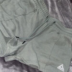 Reebok Men's Olive Athletic Shorts